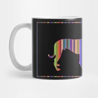 Fred - The Stripy Lurcher Mug